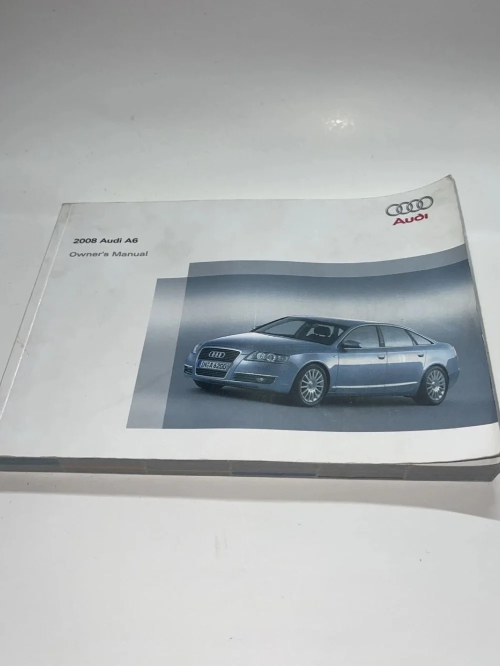 2008 AUDI A6 Owner's Manual Book Set OEM